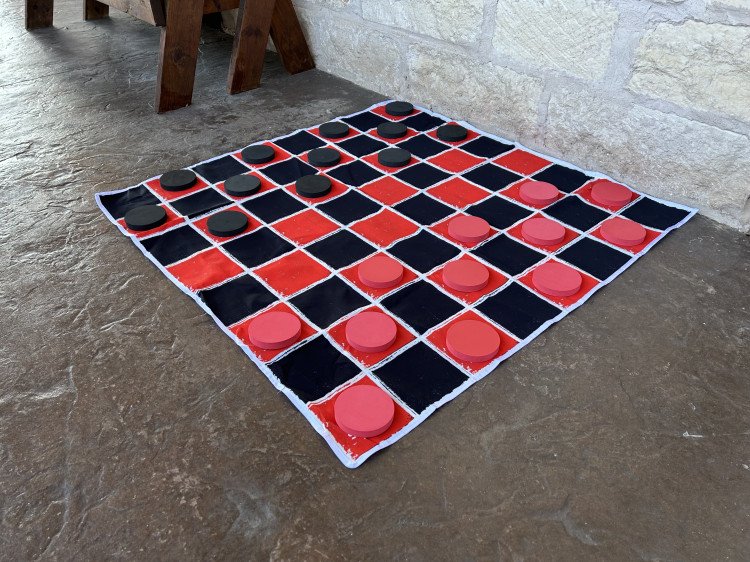 Giant Checkers & Tic Tac Toe